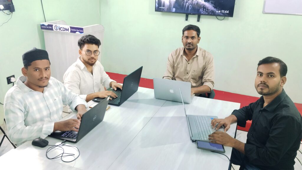 Digital Pehchan team working in office - digital marketing agency in Siwan